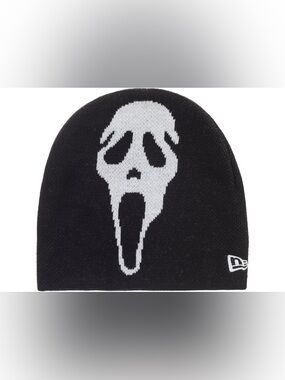 Supreme SS26 New Era Ghostface Beanie Black Brand New Sealed
